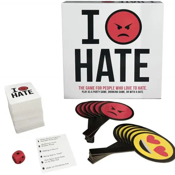 I Hate...The Game for people who love to hate