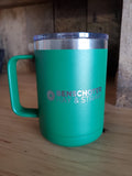 15 oz. Stainless Steel Polar Camel Mugs with laser engraved logo, personalized mug
