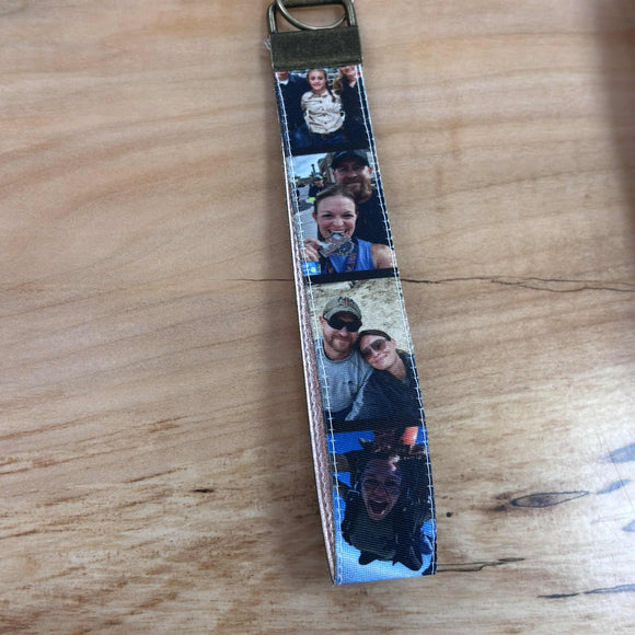 Photo wristlet keychain CUSTOM!!