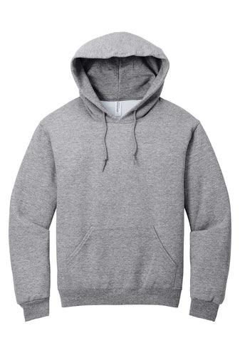 H & E Janitorial logo hooded sweatshirt