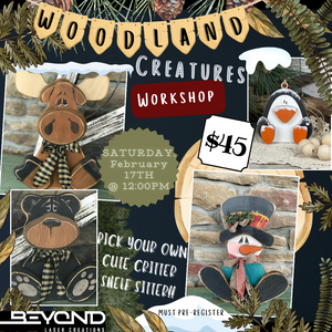 Woodland Creatures DIY Workshop