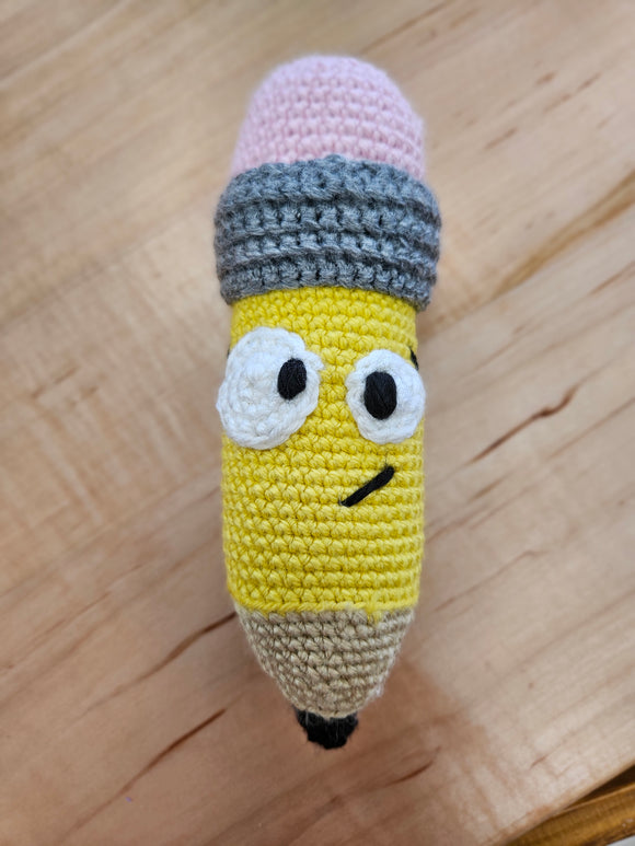 Crazy Pencil crochet