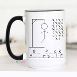 Funny Hangman Mug