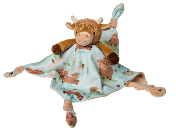 Hetty Highland Cow Character Blanket