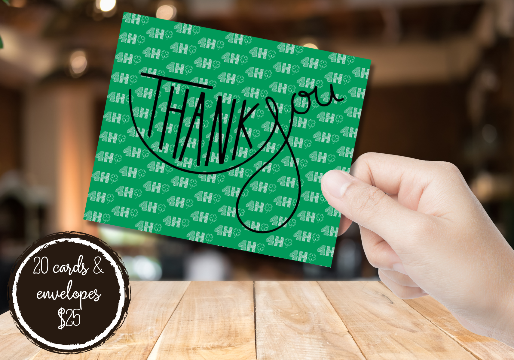 4h & county fair thank you notes – beyond laser creations