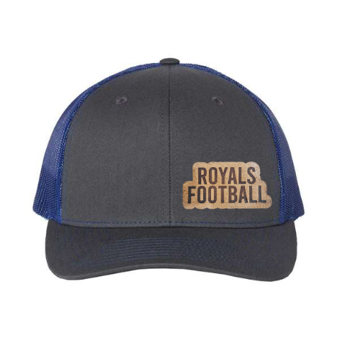 Royals ball cap leather patch