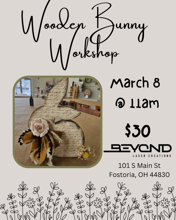 Wooden Bunny Workshop