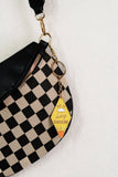 Checkered Crossbody Fanny Pack | Slim Card Holder | Wallet