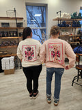 King or Queen of Hearts animal royalty crew necks