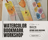 Watercolor Bookmark Workshop