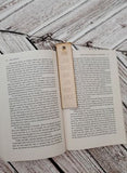 Wooden Book marks